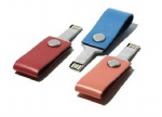 Swivel Leather USB Drive